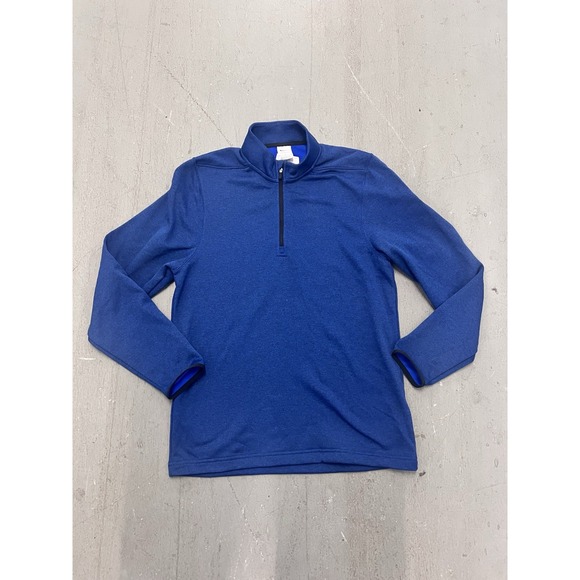 Nike Therma Fit Victory 1/4 Zip Golf Top DN1947-405 Royal Blue/Blk Men's M - NWT - Picture 1 of 5